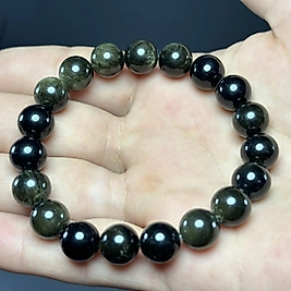 Gold Obsidyen 10mm Bileklik