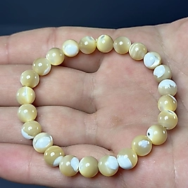 Karamel Sedef 8mm Bileklik