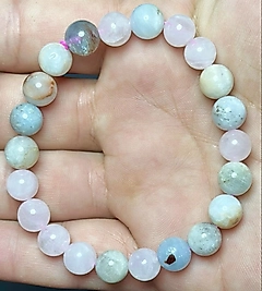 Morganit Taşı 8mm Bileklik