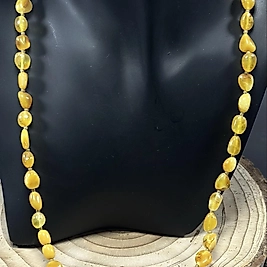 Litvanya Damla Kehribar Yetişkin Kolye