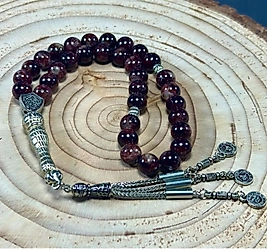 Garnet taşı 8mm Taşı 33 lük Tesbih