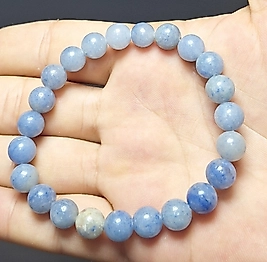 Mavi Kuvars Taşı 8mm Bileklik