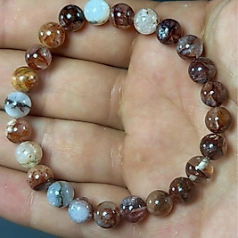 Hemotoit Kuvars Taşı 8mm Bileklik