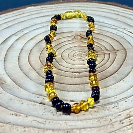 Litvanya Damla Kehribar Bebek Kolye