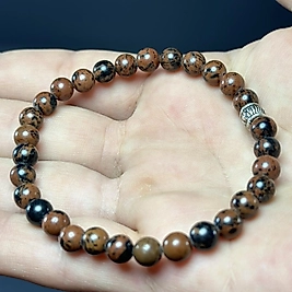 Mahogany Obsidyen 6mm Bileklik