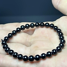 Obsidyen 6mm Bileklik