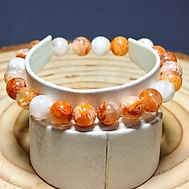 Snow Flake 8 mm Bileklik