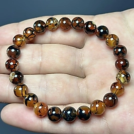 Örümcek Akik 8mm Bileklik