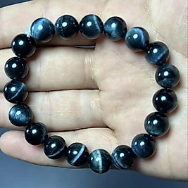 Mavi Kaplangözü 10mm Bileklik