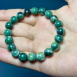 Yeşil Jasper Taşı  10mm Bileklik