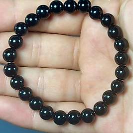 Siyah Oniks Taşı 8 mm Bileklik