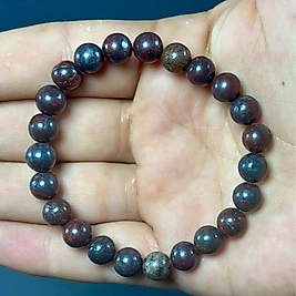 Jaspilit Taşı 8mm Bileklik