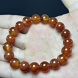 Karnelyan Akik 10mm Bileklik