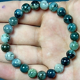 Zümrüt Taşı 8mm Bileklik