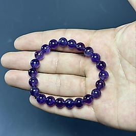Mor Ametist Yüksek Kalite 8 mm Bileklik