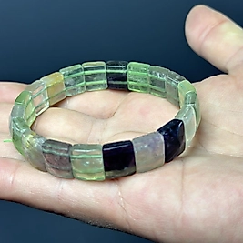 Yeşil Floroit Rolex Bileklik