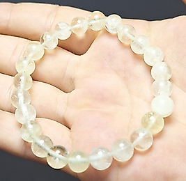 Limon Kuvars Taşı 8mm Bileklik