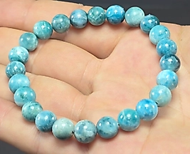 Larimar Apatit Taşı 8mm Bileklik