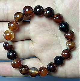 Kızıl Akik 10mm Bileklik